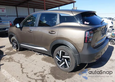 2025 Nissan Kicks Sv Fwd from USA, damaged, VIN 3N8AP6CA3SL416027